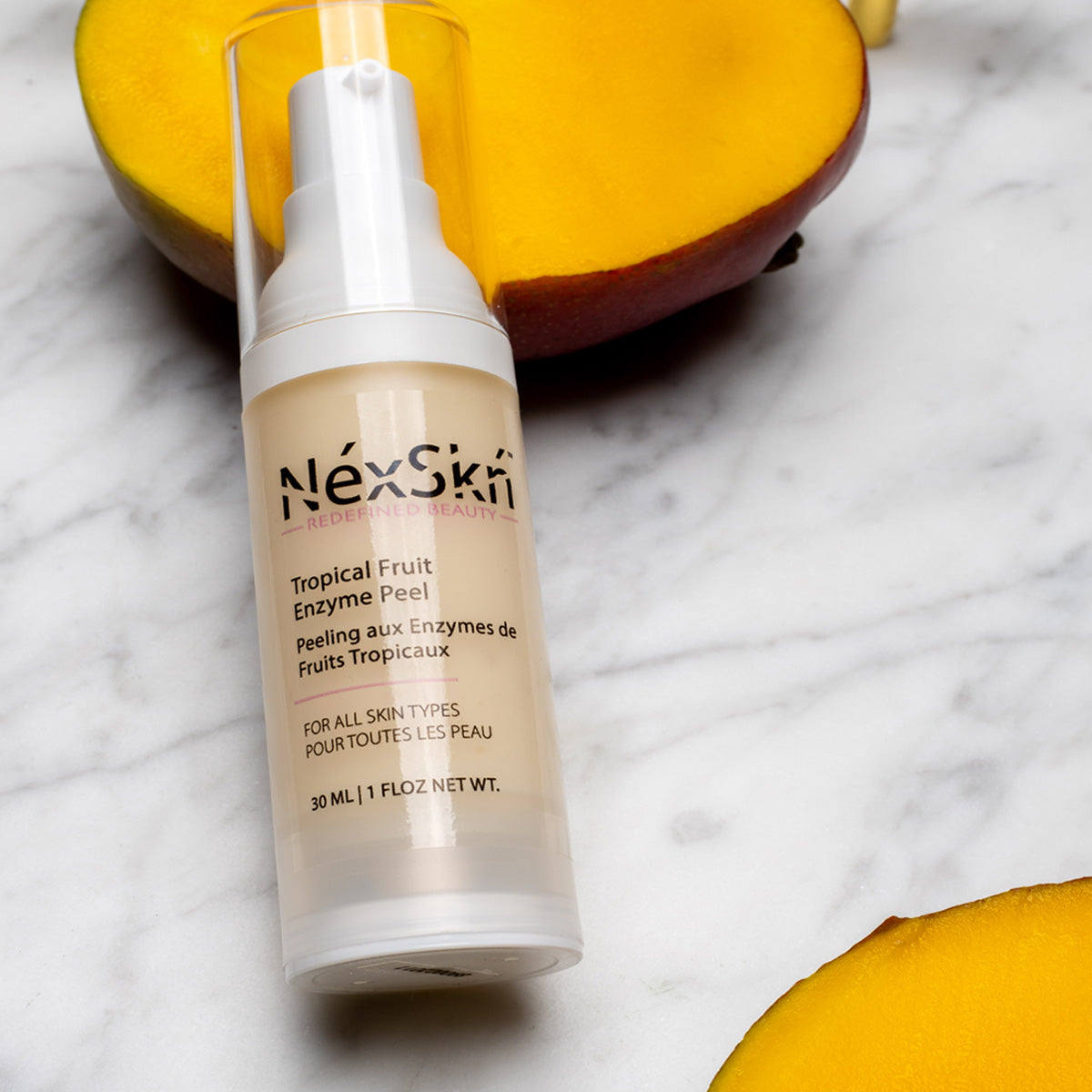 Tropical Fruit Enzyme Peel | Clinical Grade Skincare | NéxSkń