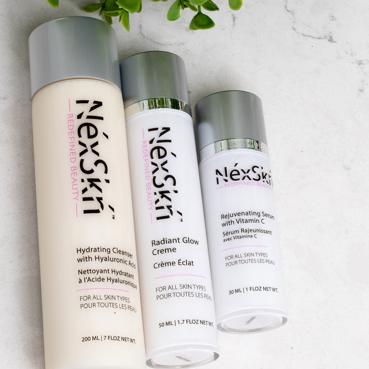 Bundle - Hydrate and Brightening Trio | Redefined Beauty | NéxSkń