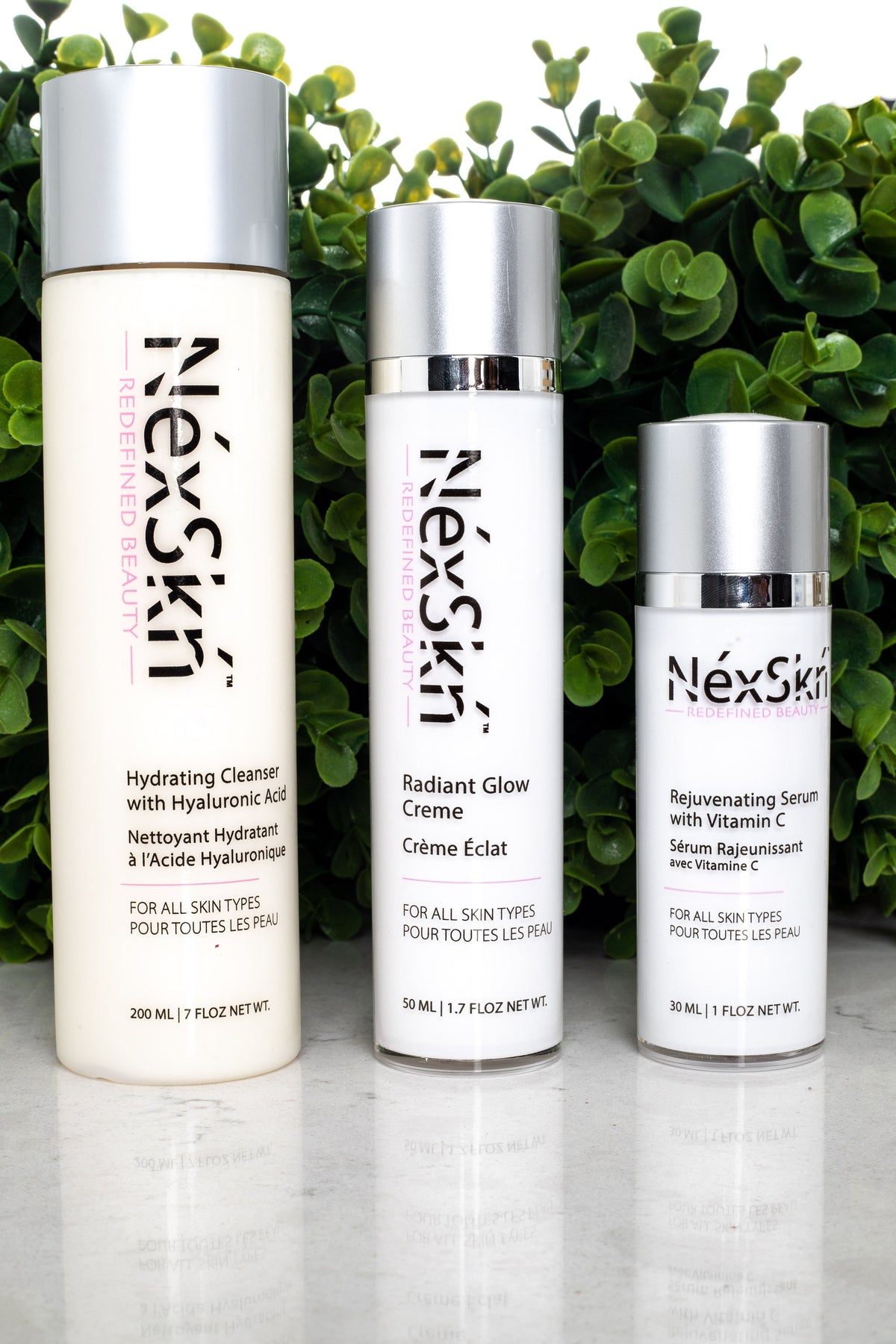 Bundle - Hydrate and Brightening Trio | Redefined Beauty | NéxSkń
