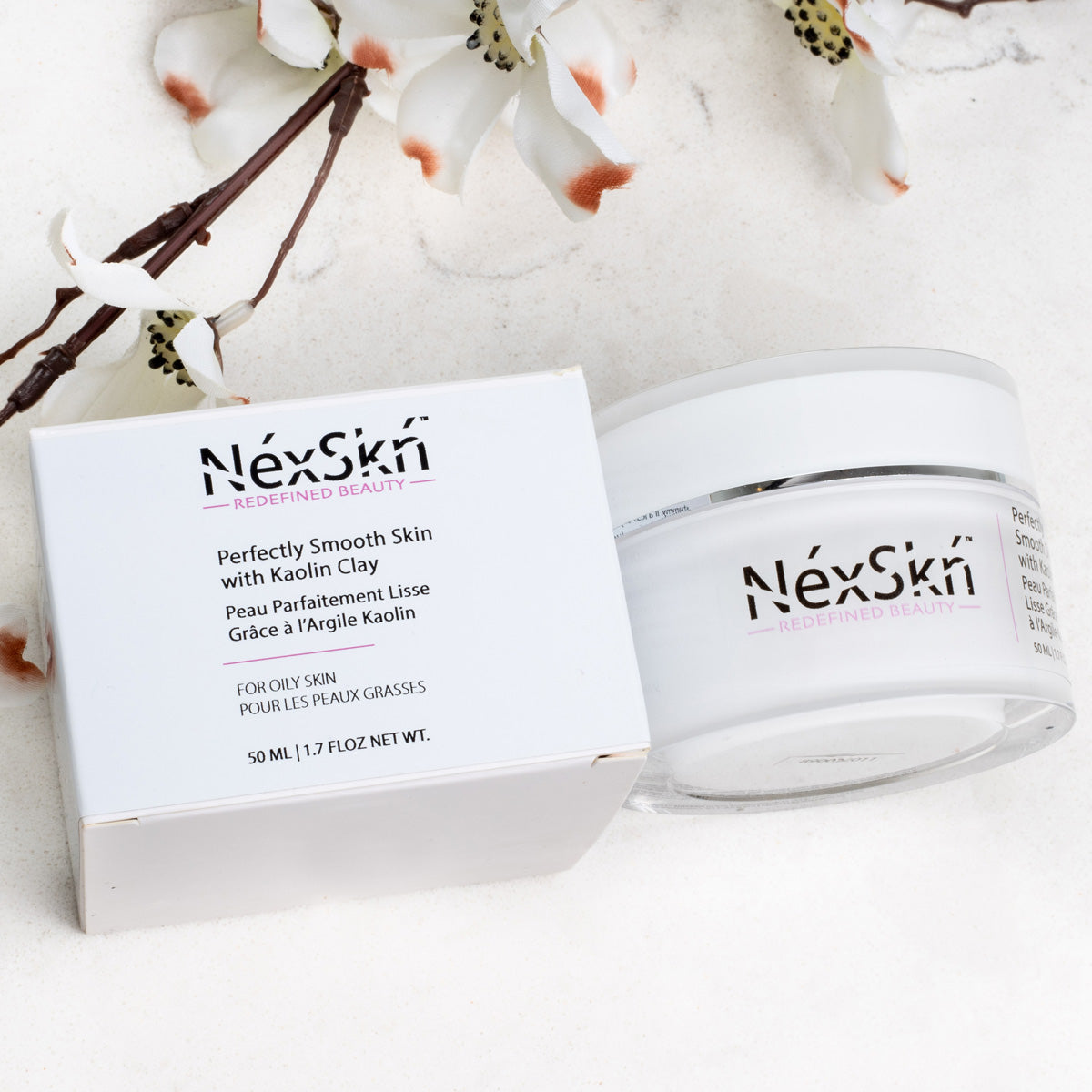 Perfectly Smooth Skin with Kaolin Clay | Organic Skincare | NéxSkń